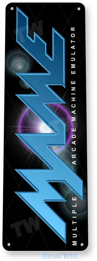 Amazon.com: Tinworld Tin Sign: Mame Arcade Emulator Shop